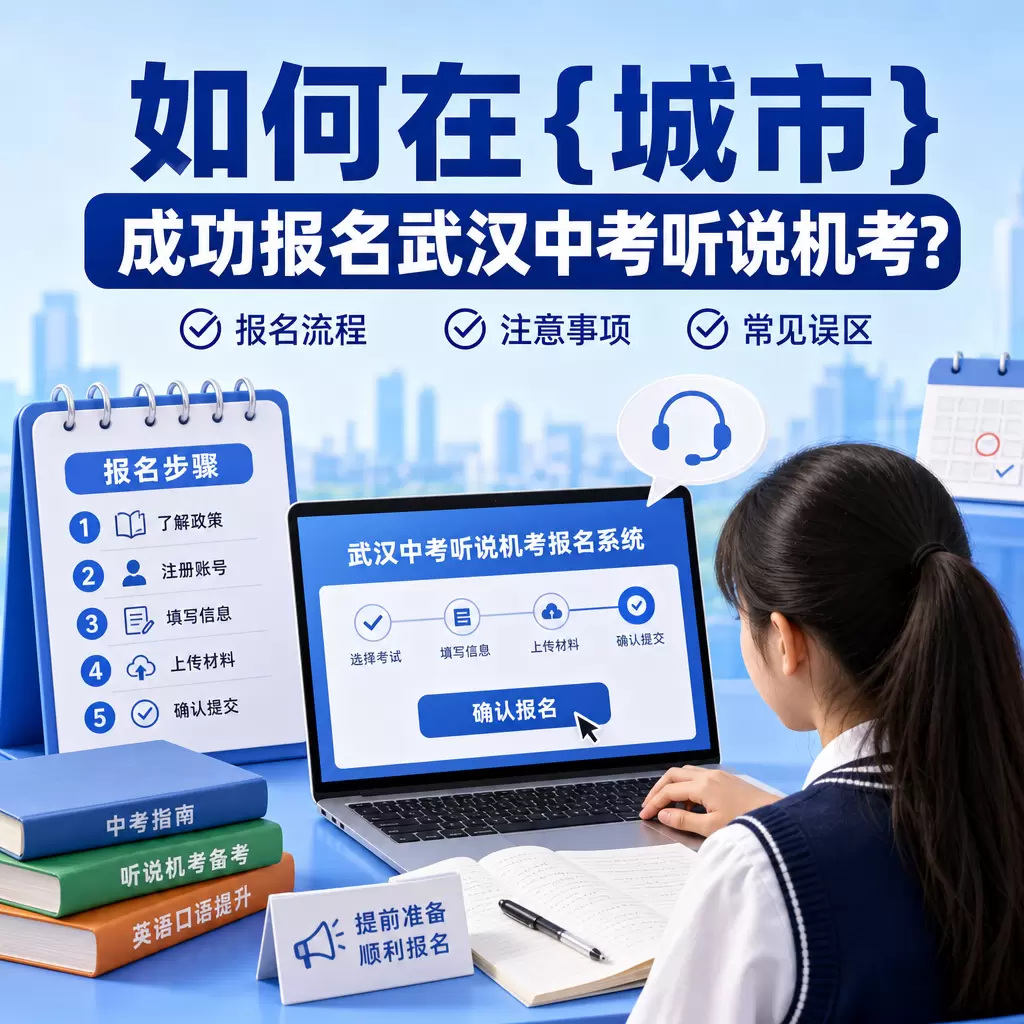 如何在利川成功报名武汉中考听说机考?