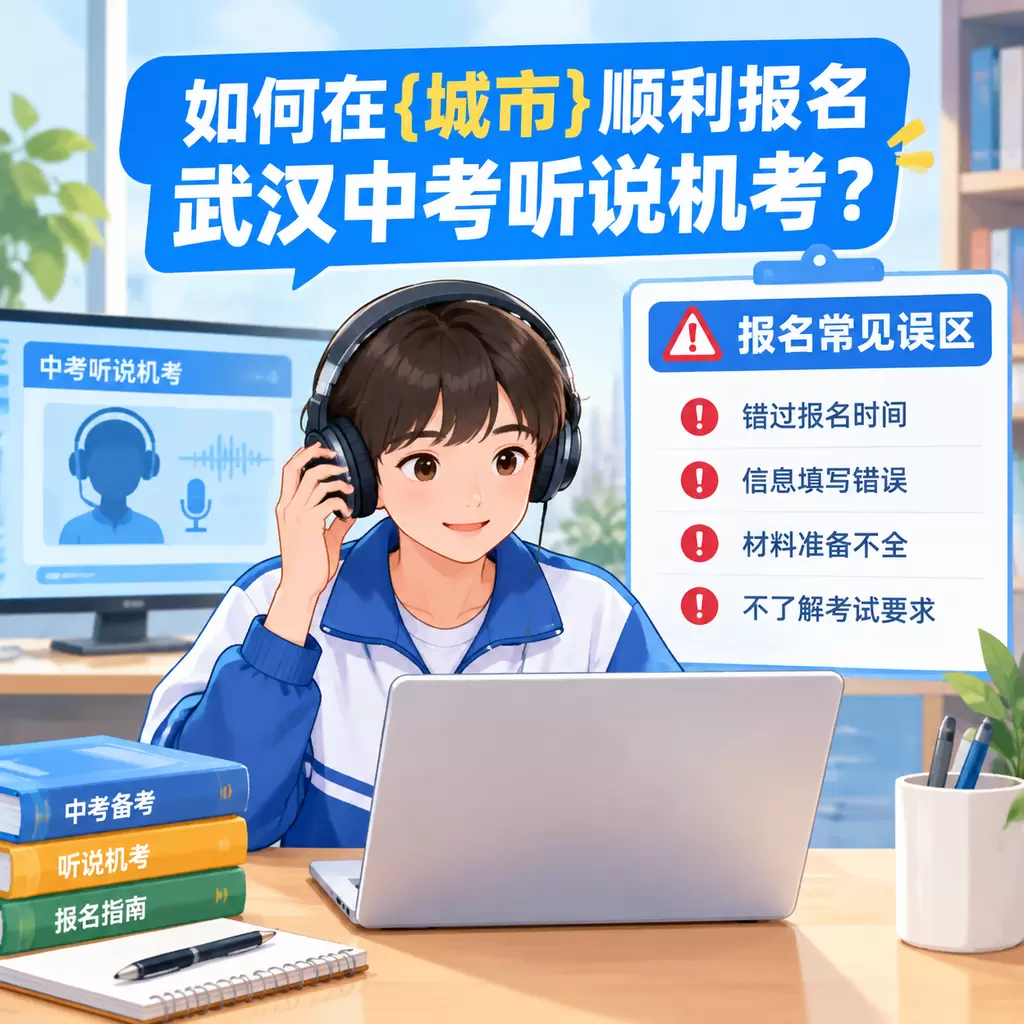 如何在利川顺利报名武汉中考听说机考？