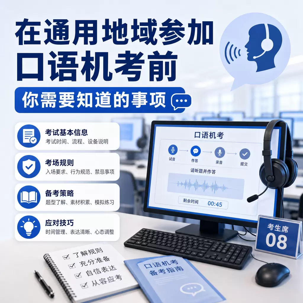 在利川参加口语机考前你需要知道的事项