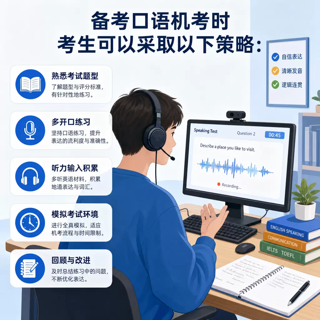在利川参加口语机考前你需要知道的事项