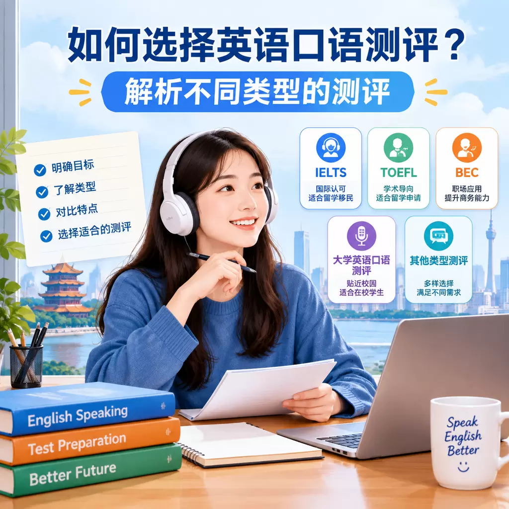 如何选择武汉英语口语测评？解析不同类型的测评