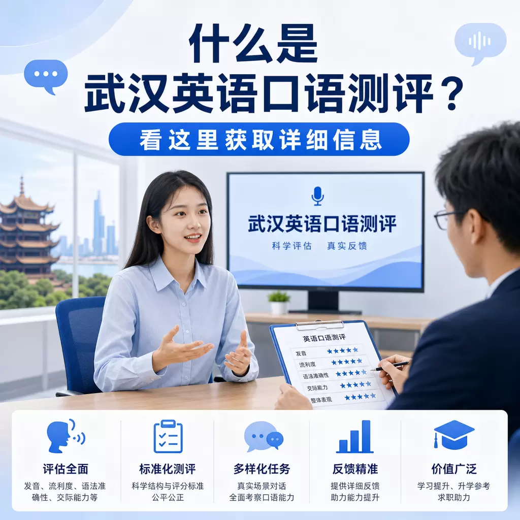 什么是武汉英语口语测评？看这里获取详细信息