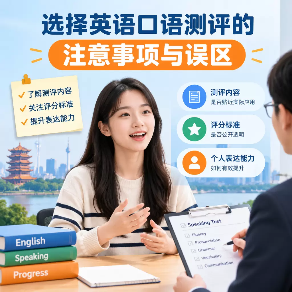 选择武汉英语口语测评的注意事项与误区