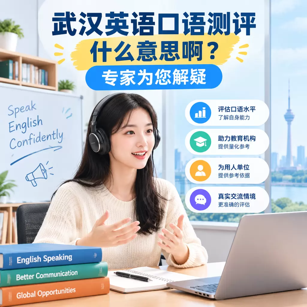 武汉英语口语测评什么意思啊?专家为您解疑