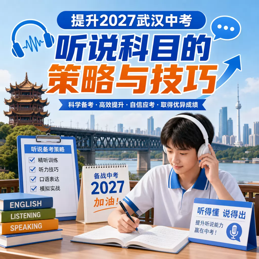 提升2027武汉中考听说科目的策略与技巧，适合利川考生